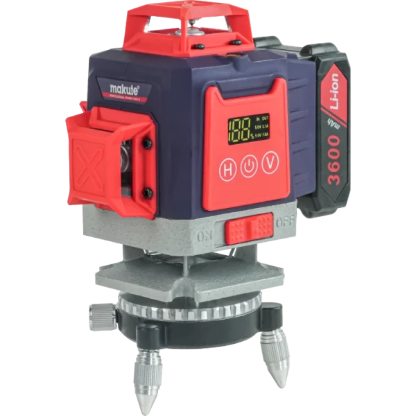 Niveau Laser 4D 16 Lignes 2 Batteries 3600 mAh