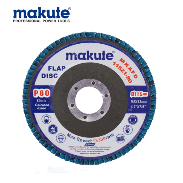 Disque de meulage 115 mm, 80, bleu